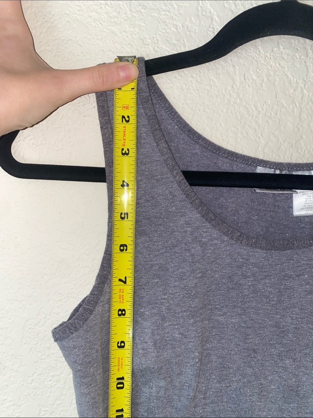 🎈Adorable Grey Workout tank top! - Picture 4 of 6
